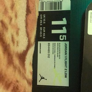 Jordan 1 flight 2 low